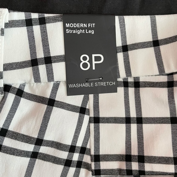 🔥HP🔥💥NWT💥 Amanda & Chelsea Plaid Ankle Pants - Picture 7 of 8